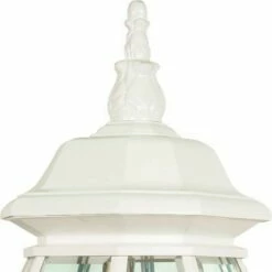 3 Light Outdoor Post Lantern with Beveled Glass Shade White - Aurora Lighting 7 3 Light Outdoor Post Lantern with Beveled Glass Shade White - Aurora Lighting -Outdoor Lighting Sales Shop unnamed file 2444