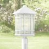 Kathy Ireland Sierra Craftsman 18"H White Outdoor Post Mount Light -Outdoor Lighting Sales Shop unnamed file 2453