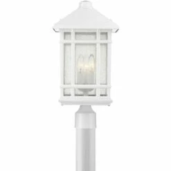 Kathy Ireland Sierra Craftsman 18"H White Outdoor Post Mount Light 8 Kathy Ireland Sierra Craftsman 18"H White Outdoor Post Mount Light -Outdoor Lighting Sales Shop unnamed file 2455