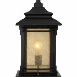Franklin Iron Works Outdoor Light Fixture Bronze 16.5" Textured Glass for Exterior House Porch Patio -Outdoor Lighting Sales Shop unnamed file 2460