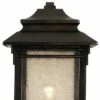 Franklin Iron Works Rustic Outdoor Post Light Walnut Bronze Vintage 21 1/2" Frosted Cream Glass Lantern for Exterior Garden Yard -Outdoor Lighting Sales Shop unnamed file 2469