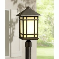 Kathy Ireland Jardin du Jour 18" High Mission Hills Outdoor Post Light