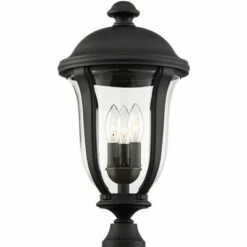 John Timberland Traditional Outdoor Light Post Fixture Black 20" Clear Glass for Exterior Garden Yard Patio 6 John Timberland Traditional Outdoor Light Post Fixture Black 20" Clear Glass for Exterior Garden Yard Patio -Outdoor Lighting Sales Shop unnamed file 2532