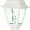1 Light Outdoor Incandescent Sconce White - Aurora Lighting -Outdoor Lighting Sales Shop unnamed file 2549