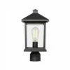 1 Light Outdoor Post Mount Pendant Black - Aurora Lighting -Outdoor Lighting Sales Shop unnamed file 2592