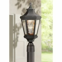 Minka Lavery Hanford Pointe LED 20 1/4"H Bronze Outdoor Post Light