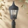 Minka Lavery Harrison 20" High Vintage Black Outdoor Post Light -Outdoor Lighting Sales Shop unnamed file 2614