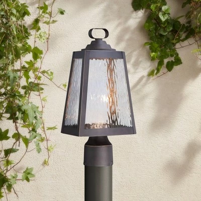 Minka Lavery Minka Talera 15" High LED Bronze Outdoor Post Light 3 Minka Lavery Minka Talera 15" High LED Bronze Outdoor Post Light