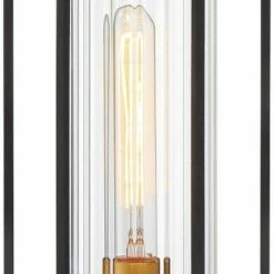 Minka Lavery Avonlea 17 1/4" High Sand Black Outdoor Post Light