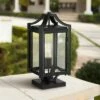 Franklin Iron Works Rockford Collection 17 3/4" High Black Pier Mount Light -Outdoor Lighting Sales Shop unnamed file 2640