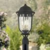 Minka Lavery Peale Street 21 3/4" H Sand Coal and Vermeil Gold Outdoor Post Light -Outdoor Lighting Sales Shop unnamed file 2650