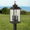 Minka Lavery Miner's Loft 22 1/2" High Bronze Outdoor Post Light