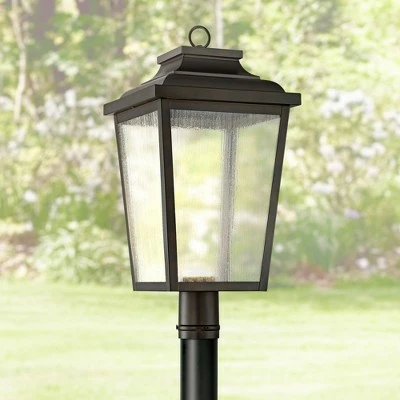 Minka Lavery Irvington Manor 24 1/4" High Bronze LED Outdoor Post Light 2 Minka Lavery Irvington Manor 24 1/4" High Bronze LED Outdoor Post Light