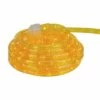 Northlight Incandescent Flexible Outdoor Christmas Rope Lights Clear - 18' Gold