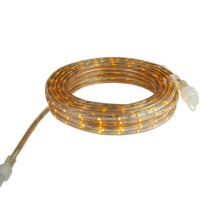 Northlight 30' LED Outdoor Christmas Linear Tape Lighting - Amber 3 Northlight 30' LED Outdoor Christmas Linear Tape Lighting - Amber