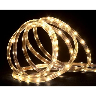 Northlight 100' Warm White LED Christmas Rope Lights 3 Northlight 100' Warm White LED Christmas Rope Lights