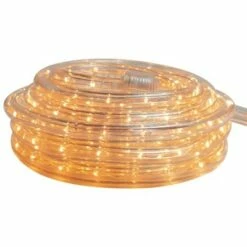 Northlight 18ft Clear Incandescent Christmas Rope Lights