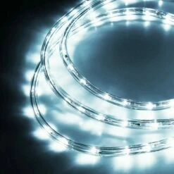 Costway 100' 2 Wire LED Rope Light Christmas Decorative Party In/Outdoor 110V Cool White -Outdoor Lighting Sales Shop unnamed file 2854