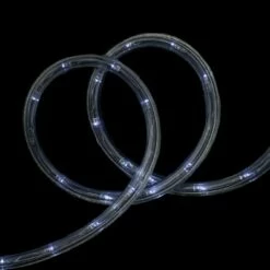 J. Hofert Co. J. Hofert Co LED White Twinkle Christmas Rope Lights - 18 ft Clear wire