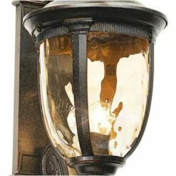 John Timberland Outdoor Wall Light Fixture Bronze Scroll 24" Champagne Hammered Glass for Exterior House Porch Patio -Outdoor Lighting Sales Shop unnamed file 2889