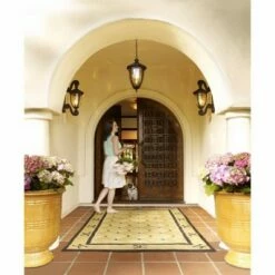 John Timberland Outdoor Wall Light Fixture Bronze Scroll 24" Champagne Hammered Glass for Exterior House Porch Patio -Outdoor Lighting Sales Shop unnamed file 2893