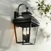 John Timberland Traditional Outdoor Wall Light Fixture Textured Black Lantern 22" Clear Glass for Exterior House Porch Patio Deck -Outdoor Lighting Sales Shop unnamed file 2903