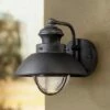 John Timberland Rustic Outdoor Wall Light Fixture LED Black 8" Seedy Glass Sconce for Exterior Deck Porch Patio -Outdoor Lighting Sales Shop unnamed file 3033