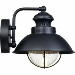 John Timberland Rustic Outdoor Wall Light Fixture LED Black 8" Seedy Glass Sconce for Exterior Deck Porch Patio -Outdoor Lighting Sales Shop unnamed file 3038