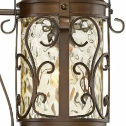 John Timberland Traditional Outdoor Wall Light Fixture Oil Rubbed Bronze Scroll 17 1/2" Amber Hammered Glass for House Porch Patio 10 John Timberland Traditional Outdoor Wall Light Fixture Oil Rubbed Bronze Scroll 17 1/2" Amber Hammered Glass for House Porch Patio -Outdoor Lighting Sales Shop unnamed file 3066