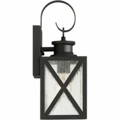 John Timberland Vintage Outdoor Wall Light Fixtures Set of 2 Textured Black 14 1/2" Dusk to Dawn Motion Sensor for Exterior House -Outdoor Lighting Sales Shop unnamed file 3106