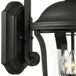 John Timberland Traditional Outdoor Wall Light Fixture Black 22 1/4" Clear Glass Downbridge for Exterior House Porch Patio Deck -Outdoor Lighting Sales Shop unnamed file 3157