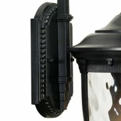 John Timberland Outdoor Wall Light Fixture Textured Black 20 1/2" Hammered Glass Exterior House Patio Porch -Outdoor Lighting Sales Shop unnamed file 3163