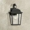 John Timberland Outdoor Wall Light Fixture Texturized Black Steel 15 1/4" Clear Glass Lantern for Exterior House Porch Patio 2 John Timberland Outdoor Wall Light Fixture Texturized Black Steel 15 1/4" Clear Glass Lantern for Exterior House Porch Patio -Outdoor Lighting Sales Shop unnamed file 3185
