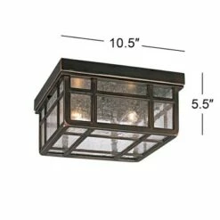 Kathy Ireland Sierra Craftsman 10 1/2" Wide Ceiling Light -Outdoor Lighting Sales Shop unnamed file 319