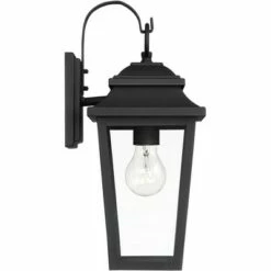 John Timberland Outdoor Wall Light Fixture Texturized Black Steel 15 1/4" Clear Glass Lantern for Exterior House Porch Patio -Outdoor Lighting Sales Shop unnamed file 3191