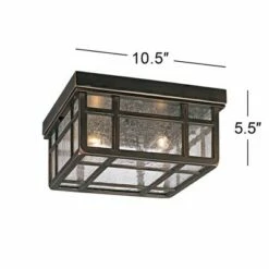 Kathy Ireland Sierra Craftsman 10 1/2" Wide Ceiling Light -Outdoor Lighting Sales Shop unnamed file 320