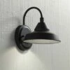 John Timberland Farmhouse Outdoor Barn Light Fixture LED Black Metal 8 1/2" Dark Sky for Exterior House Porch Patio Deck -Outdoor Lighting Sales Shop unnamed file 3229