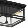 John Timberland Mission Outdoor Ceiling Light Fixture Matte Black Metal 13" Clear Glass for Exterior House Porch Patio Deck Home 1 John Timberland Mission Outdoor Ceiling Light Fixture Matte Black Metal 13" Clear Glass for Exterior House Porch Patio Deck Home -Outdoor Lighting Sales Shop unnamed file 323