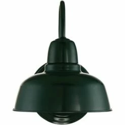 John Timberland Farmhouse Outdoor Wall Light Fixture Urban Barn Green Steel Gooseneck 11 1/4" for Exterior House Porch Patio -Outdoor Lighting Sales Shop unnamed file 3236