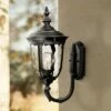 John Timberland Traditional Outdoor Wall Light Fixture Texturized Black Upbridge 16 1/2" Clear Hammered Glass for Exterior House -Outdoor Lighting Sales Shop unnamed file 3246