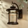 Franklin Iron Works Rustic Outdoor Wall Light LED Bronze Hanging Lantern Sconce Fixture for House Deck Porch Patio -Outdoor Lighting Sales Shop unnamed file 3265