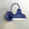John Timberland Farmhouse Outdoor Wall Light Fixture Urban Barn Blue Gooseneck 11 1/4" for Exterior House Porch Patio Deck -Outdoor Lighting Sales Shop unnamed file 3286