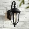 John Timberland Traditional Outdoor Wall Light Fixture Black 16 3/4" Clear Glass Downbridge for Exterior House Porch Patio Deck -Outdoor Lighting Sales Shop unnamed file 3328