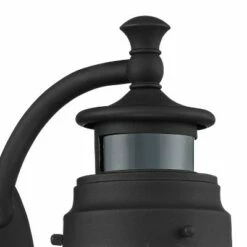 John Timberland Modern Outdoor Wall Light Fixture Black 10" Open Bottom Clear Seedy Glass Motion Security Dusk to Dawn Sensor for Exterior House Porch -Outdoor Lighting Sales Shop unnamed file 3383