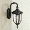 John Timberland Traditional Outdoor Wall Light Fixture Black 16.5" Hammered Glass for Exterior Porch Patio -Outdoor Lighting Sales Shop unnamed file 3395