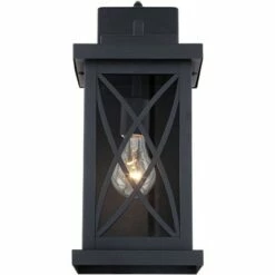 John Timberland Outdoor Wall Light Fixture Black 15" Clear Glass Security Dusk To Dawn for Exterior House Porch Patio -Outdoor Lighting Sales Shop unnamed file 3433