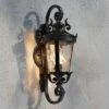 John Timberland Traditional Outdoor Wall Light Fixture Black Steel Scroll 19" Clear Hammered Glass for Exterior House Porch Patio -Outdoor Lighting Sales Shop unnamed file 3443