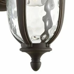 John Timberland Traditional Outdoor Wall Light Fixture Bronze 16 3/4" Clear Hammered Glass for Exterior House Porch Patio Deck -Outdoor Lighting Sales Shop unnamed file 3452