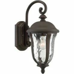 John Timberland Traditional Outdoor Wall Light Fixture Bronze 16 3/4" Clear Hammered Glass for Exterior House Porch Patio Deck -Outdoor Lighting Sales Shop unnamed file 3454