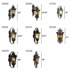 John Timberland Traditional Outdoor Light Fixture Veranda Bronze Scroll 17" Champagne Hammered Glass for Exterior Porch -Outdoor Lighting Sales Shop unnamed file 3467